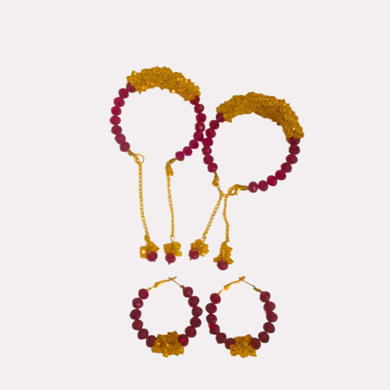 elegant bracelet set for weddings