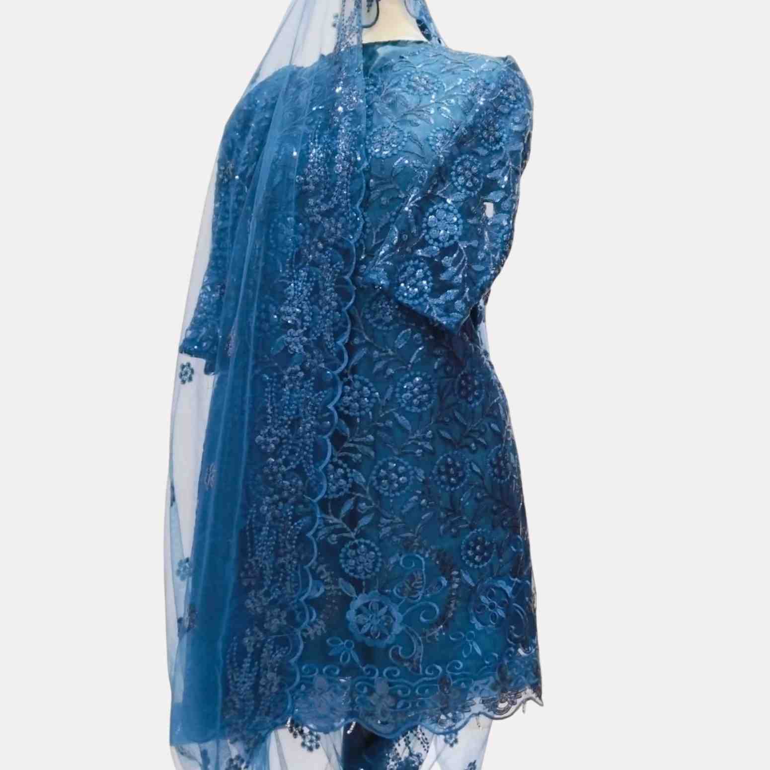 elegant sequins frock for specific occasions