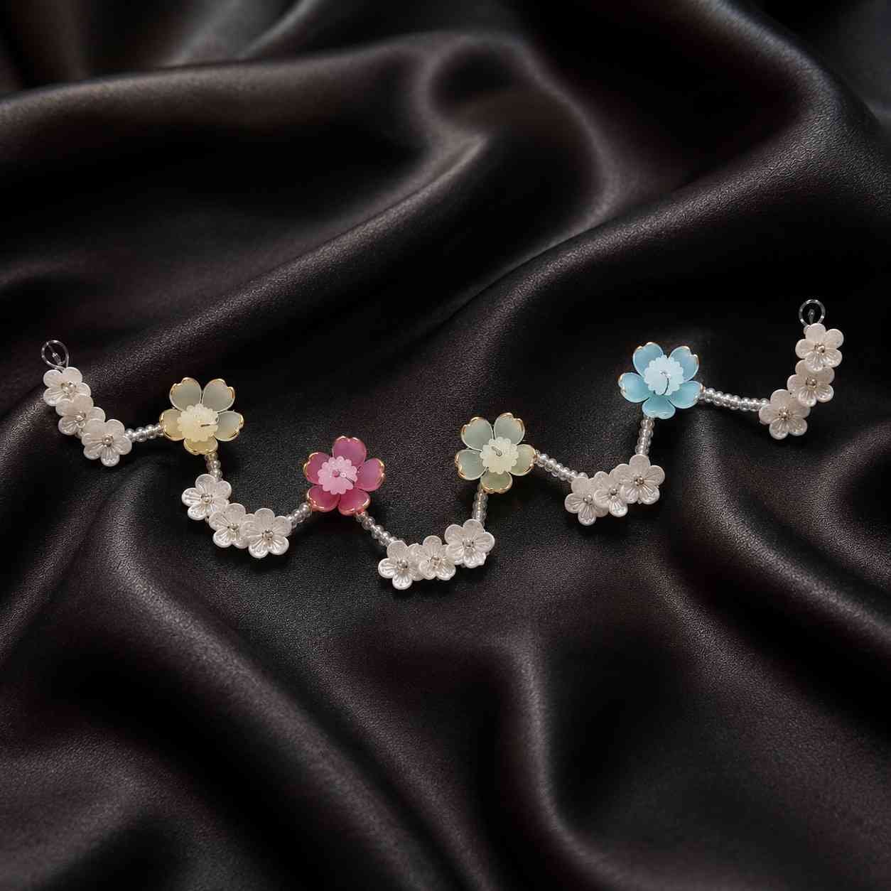 elegant floral hair vine for special occasions